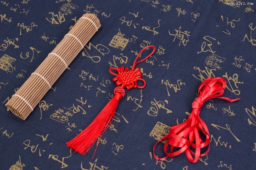 吉祥红色中国结图片