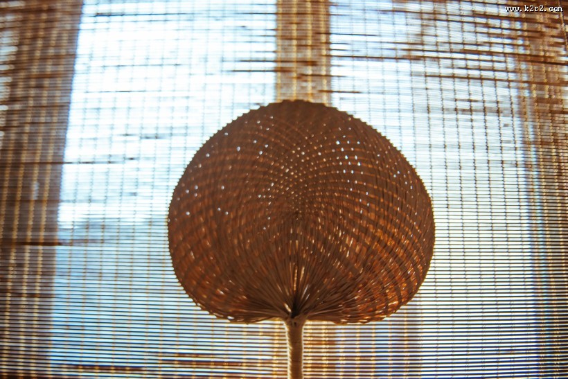 夏日传统蒲扇图片