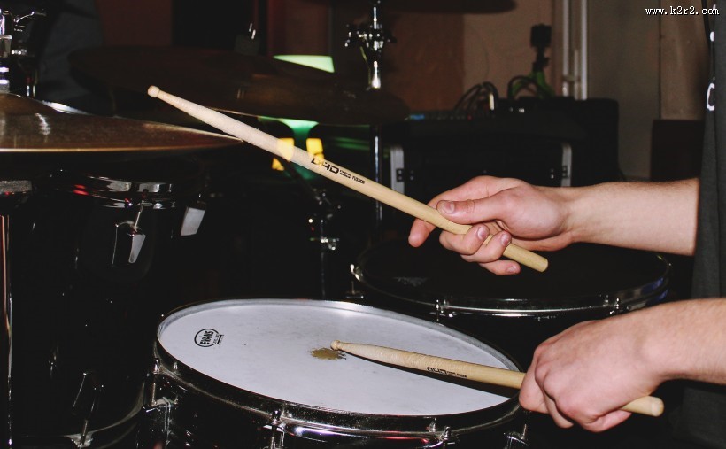 打击乐器架子鼓图片