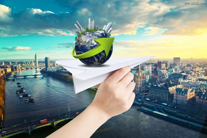 伴随童年梦想的纸飞机图片大全