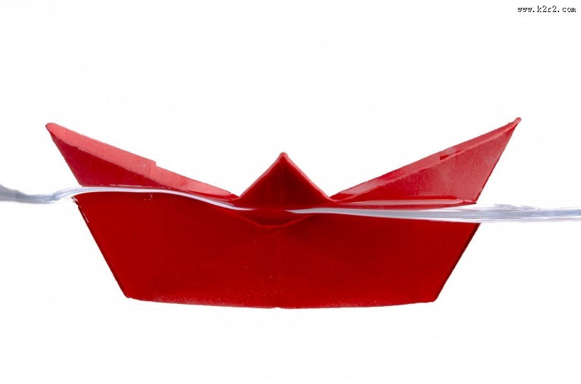 手工折纸船图片
