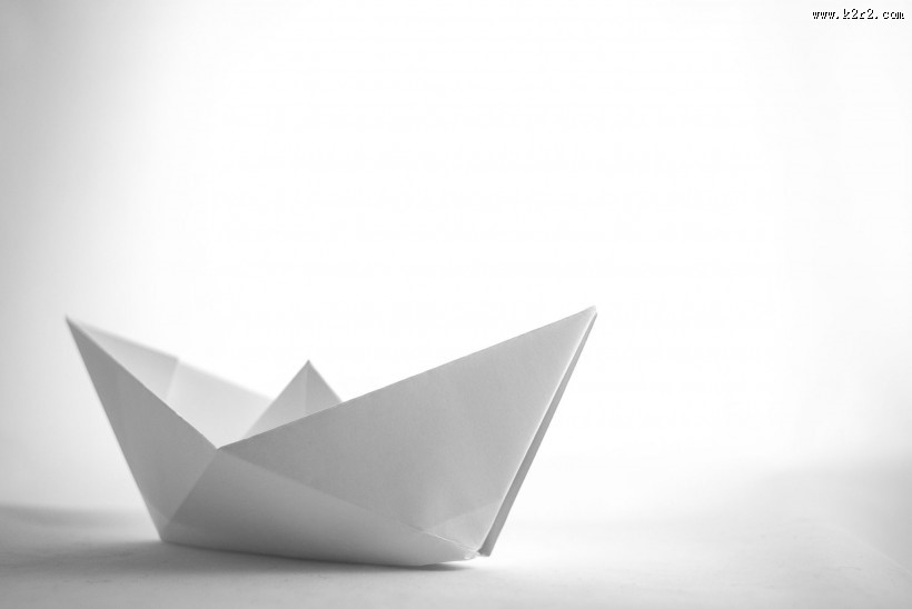 手工折纸船图片