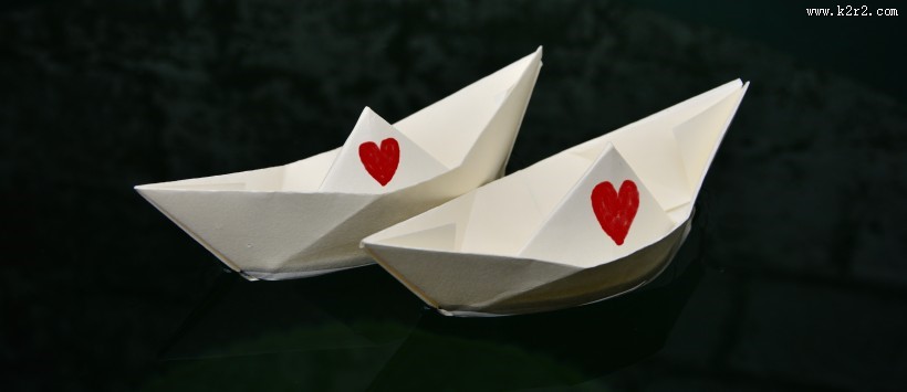 手工折纸船图片