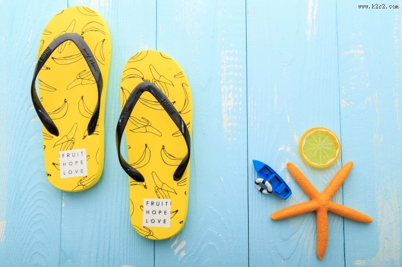 夏季拖鞋图片