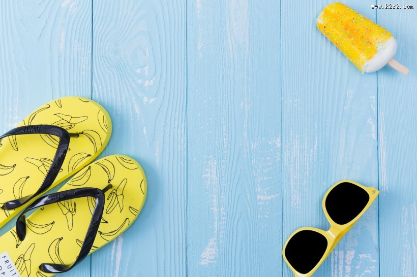 夏季拖鞋图片