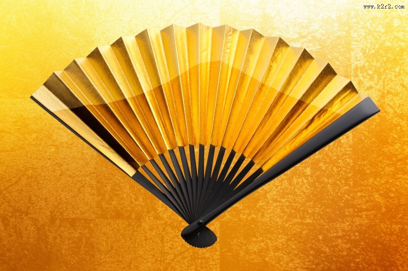 日本典雅折扇图片