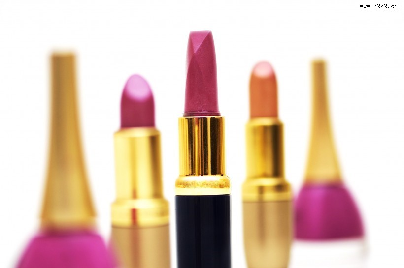 指甲油和口红图片大全