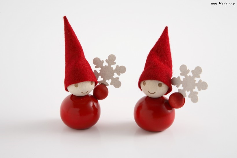 圣诞树上的装饰挂件图片