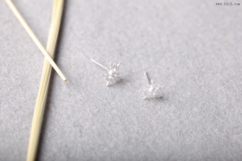 银耳钉图片