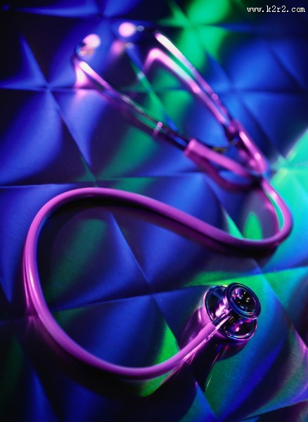 科幻色彩下的办公用品图片