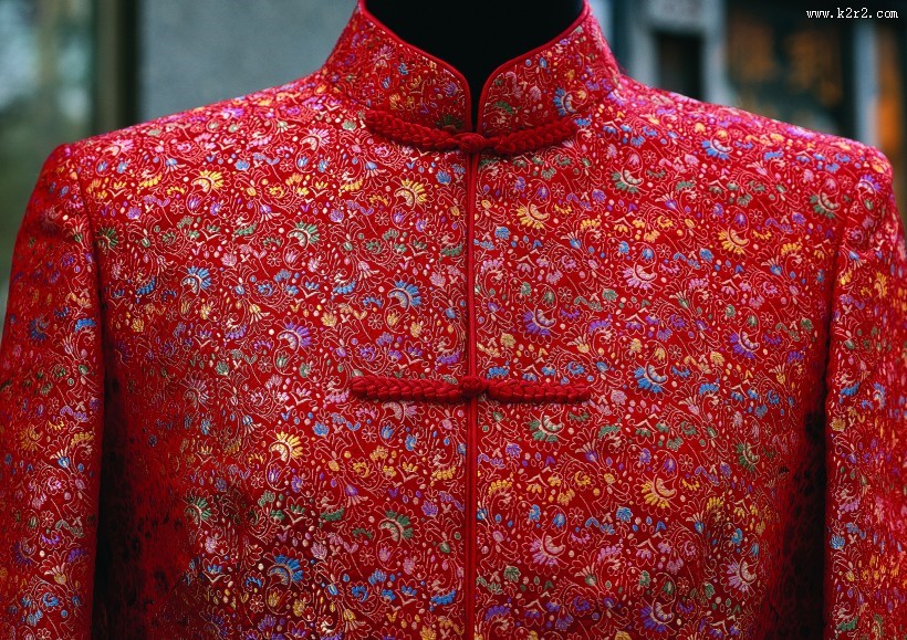 复古的旗袍扣图片