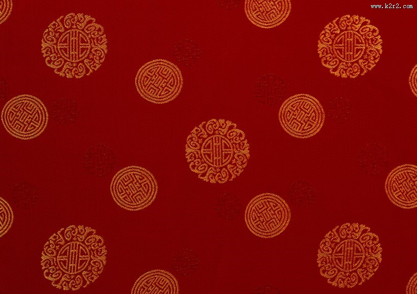 中国丝绸花纹图片