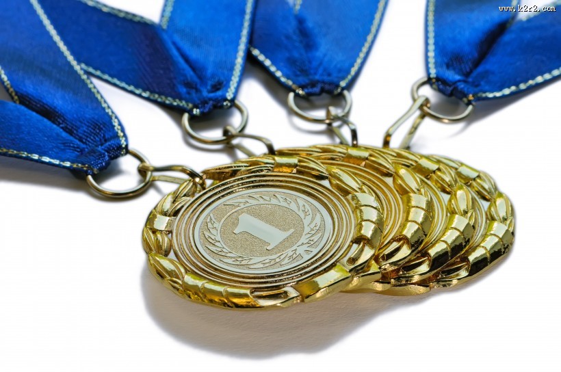 精美金制奖牌图片大全