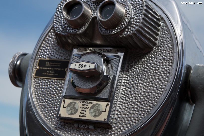 观光望远镜图片