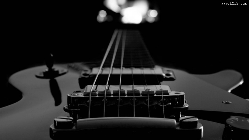 吉他特写图片