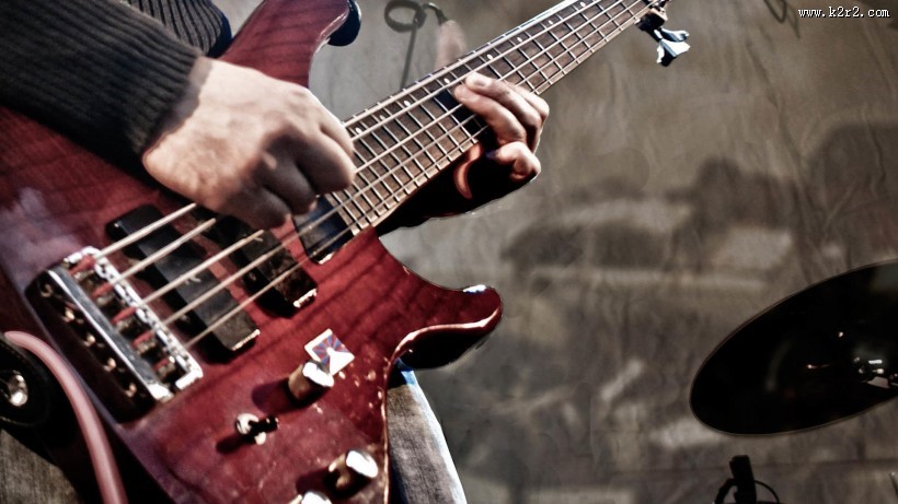 吉他特写图片