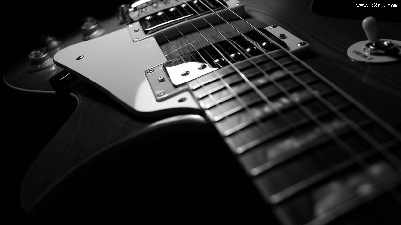吉他特写图片