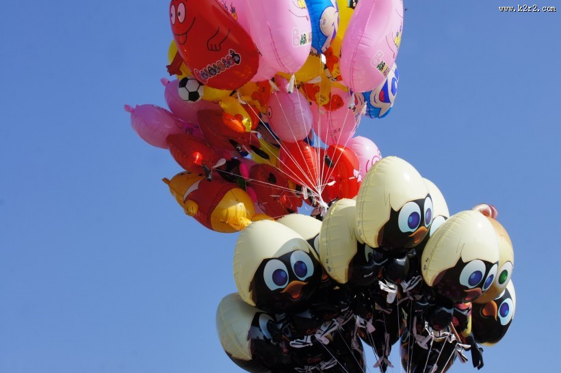 儿童气球图片