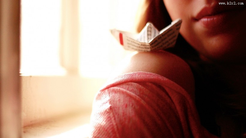 可爱的纸船图片