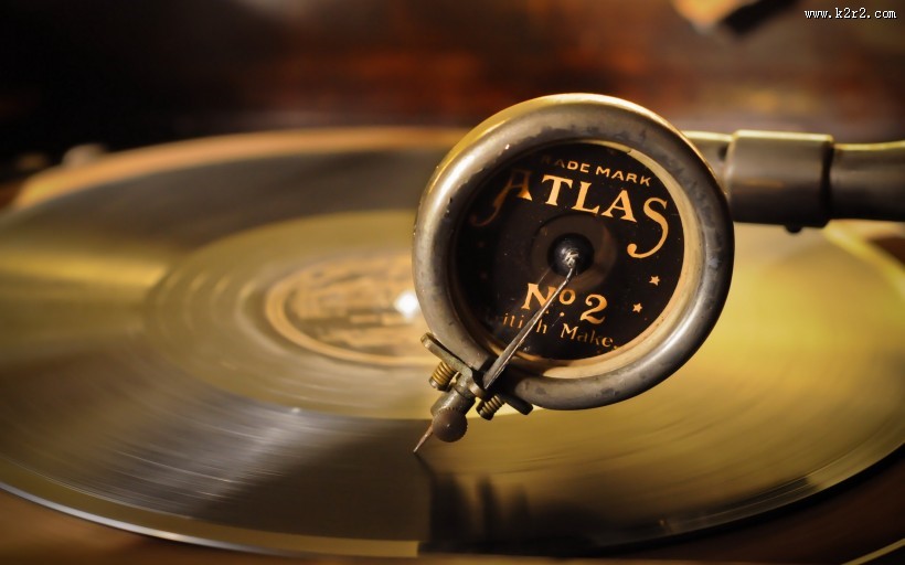 时光剪影留声机图片