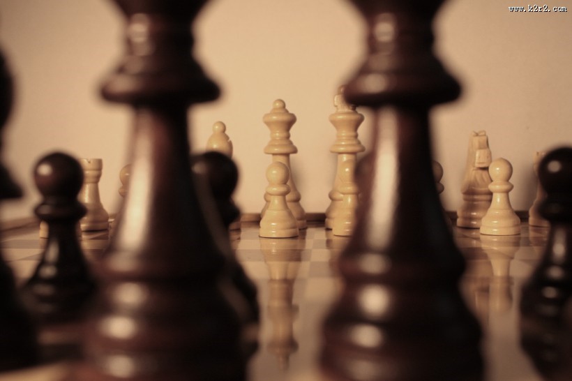 国际象棋特写图片