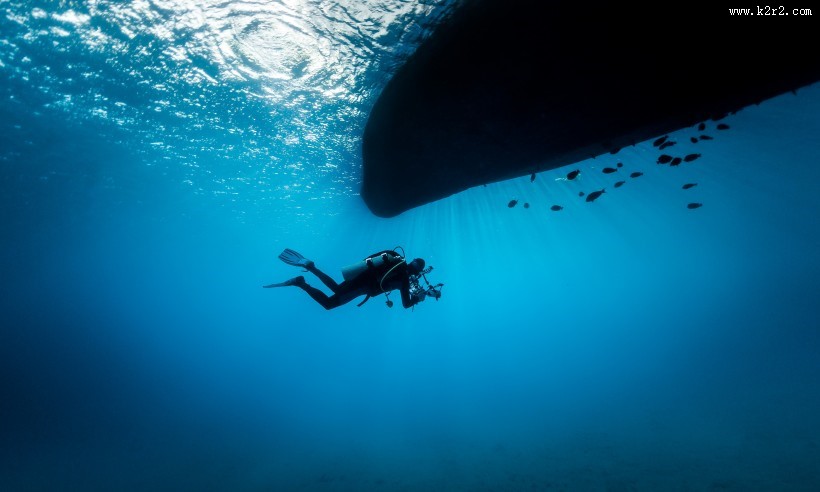 潜水运动图片
