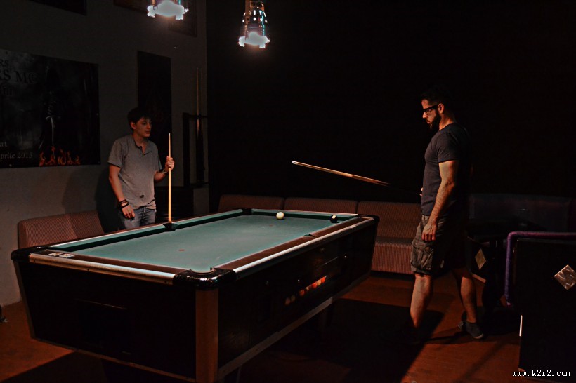 打台球的人图片大全