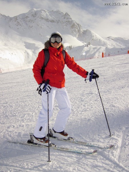 滑雪运动图片大全