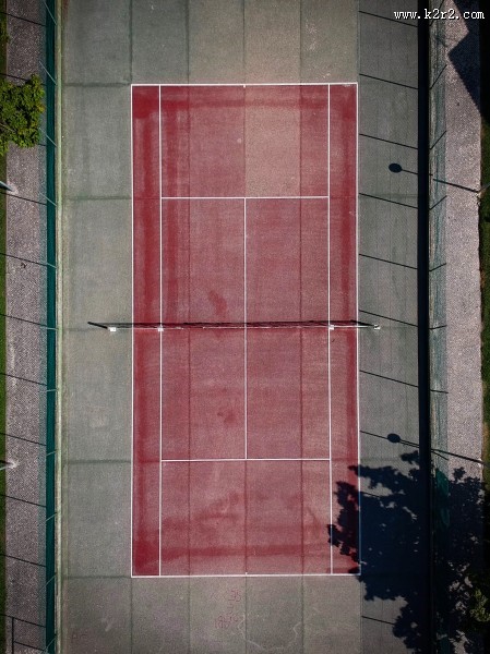 高清航拍操场图片