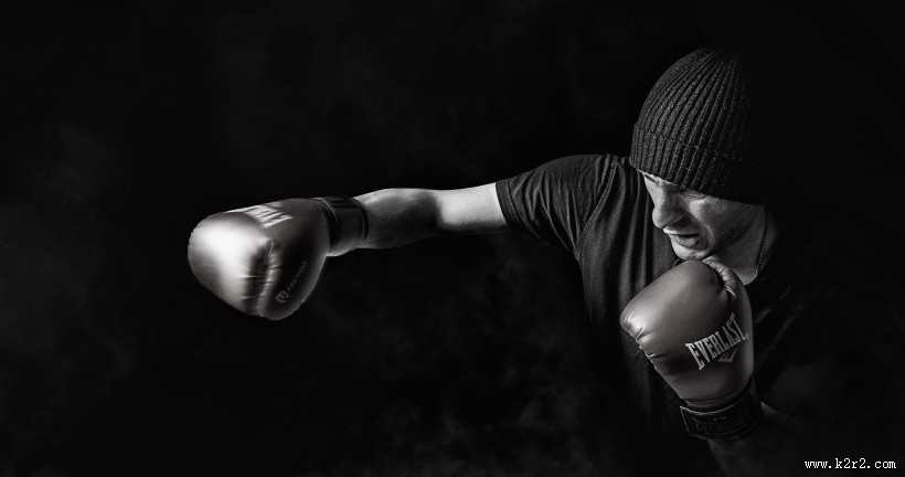 激烈的拳击运动图片大全