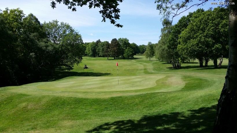 高尔夫球场风景图片