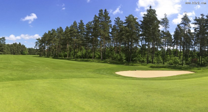 休闲运动高尔夫球场图片