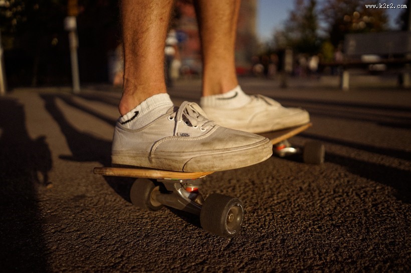 帅气十足的滑板图片