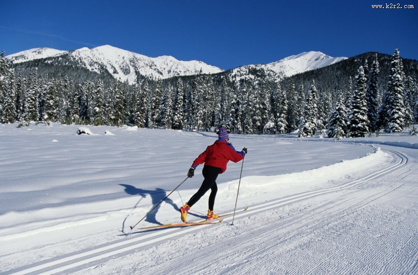 滑雪运动图片大全