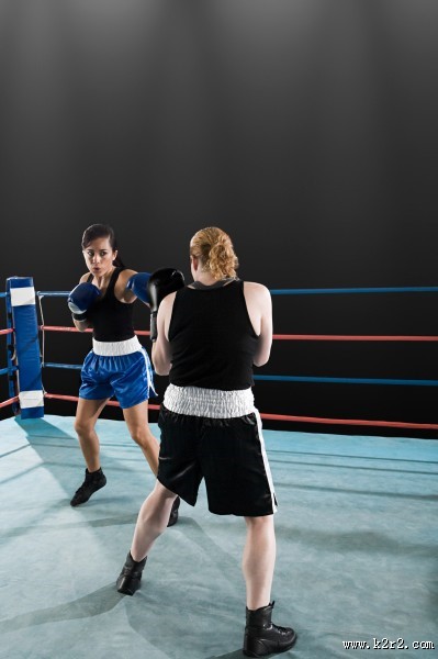 搏击女性图片大全