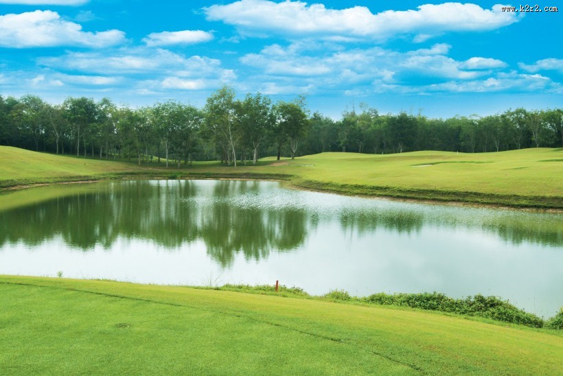 高尔夫球场景色图片大全