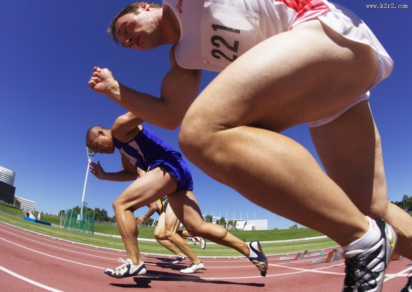 运动员赛跑图片大全