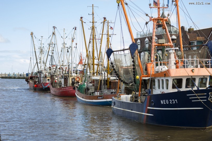 停泊在码头的船舶图片