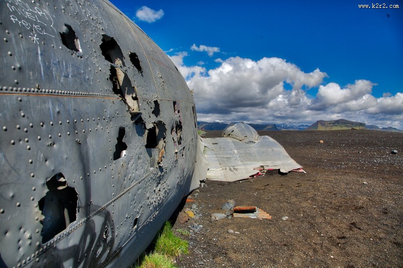 飞机残骸图片