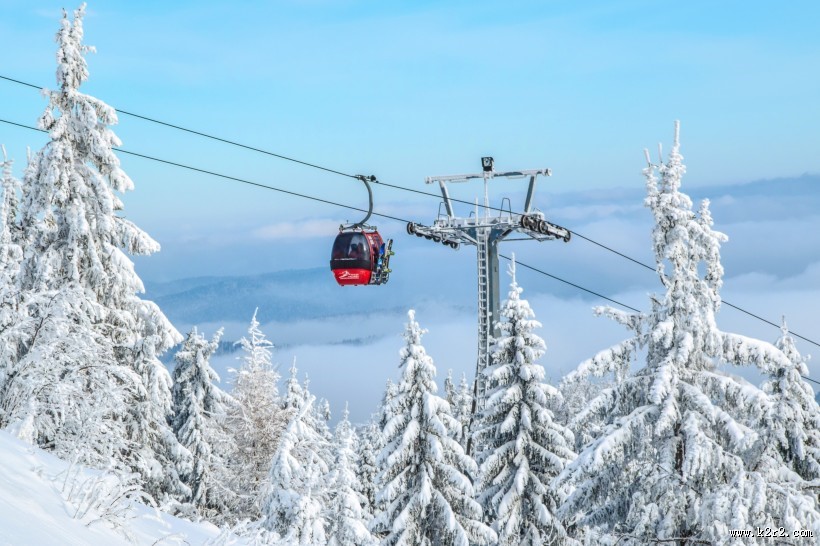 空中的缆车图片大全