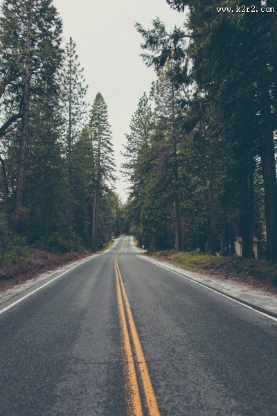 通向远方的公路图片