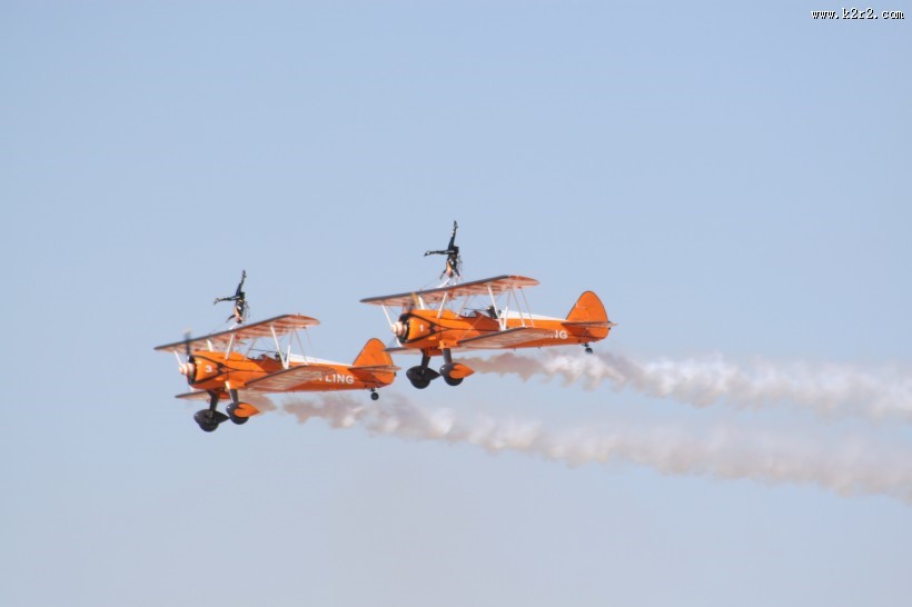 飞机飞行表演图片