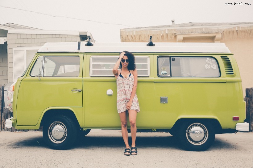 外形可爱的巴士图片