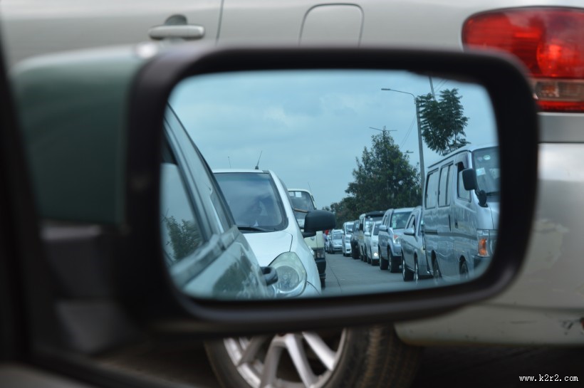 交通堵塞图片大全