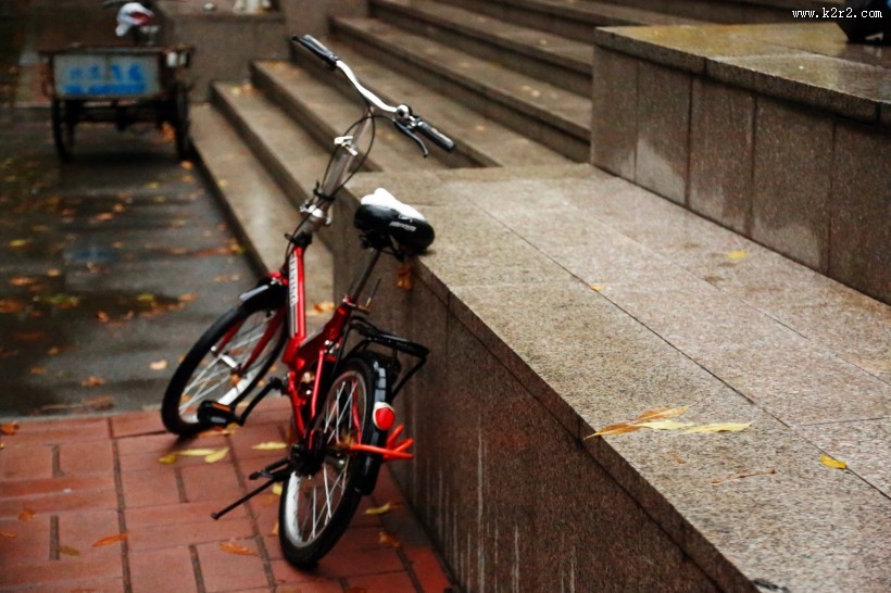 寂寞的单车图片