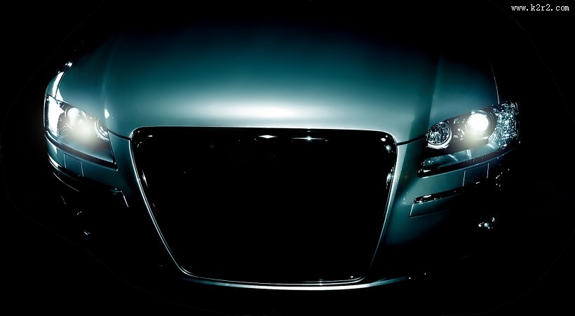 时尚的汽车灯图片