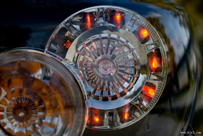 时尚的汽车灯图片