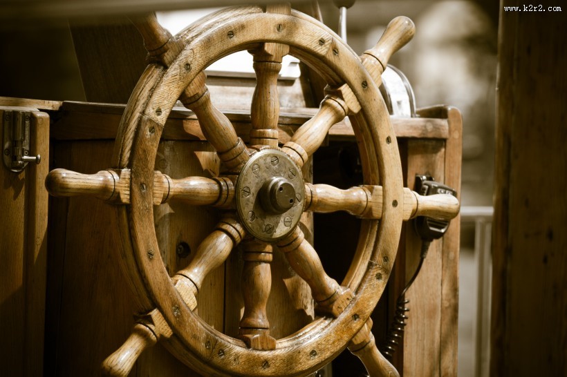 圆圆的航海舵图片大全