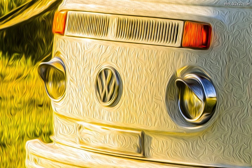 大众经典面包车图片