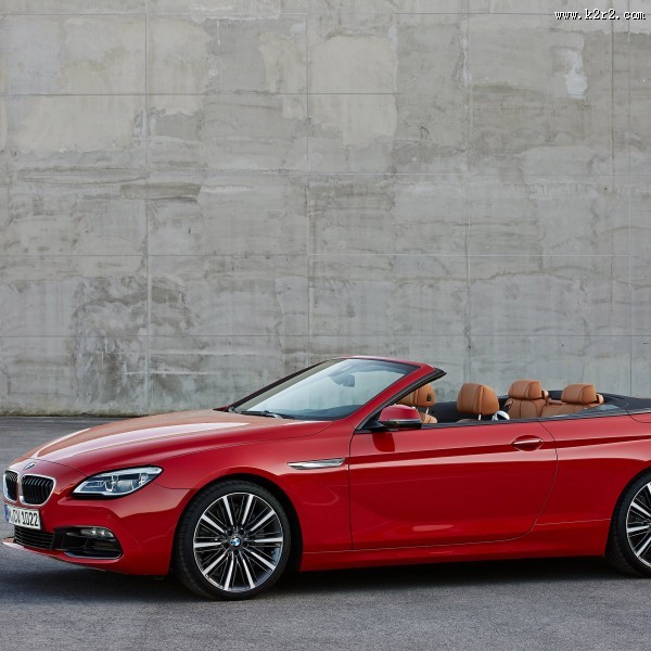 红色宝马650i